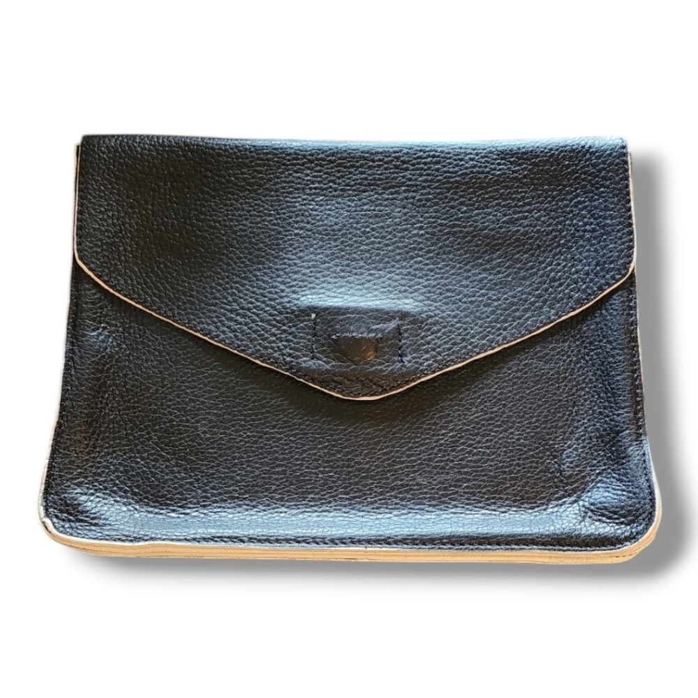 leather GAP Clutch